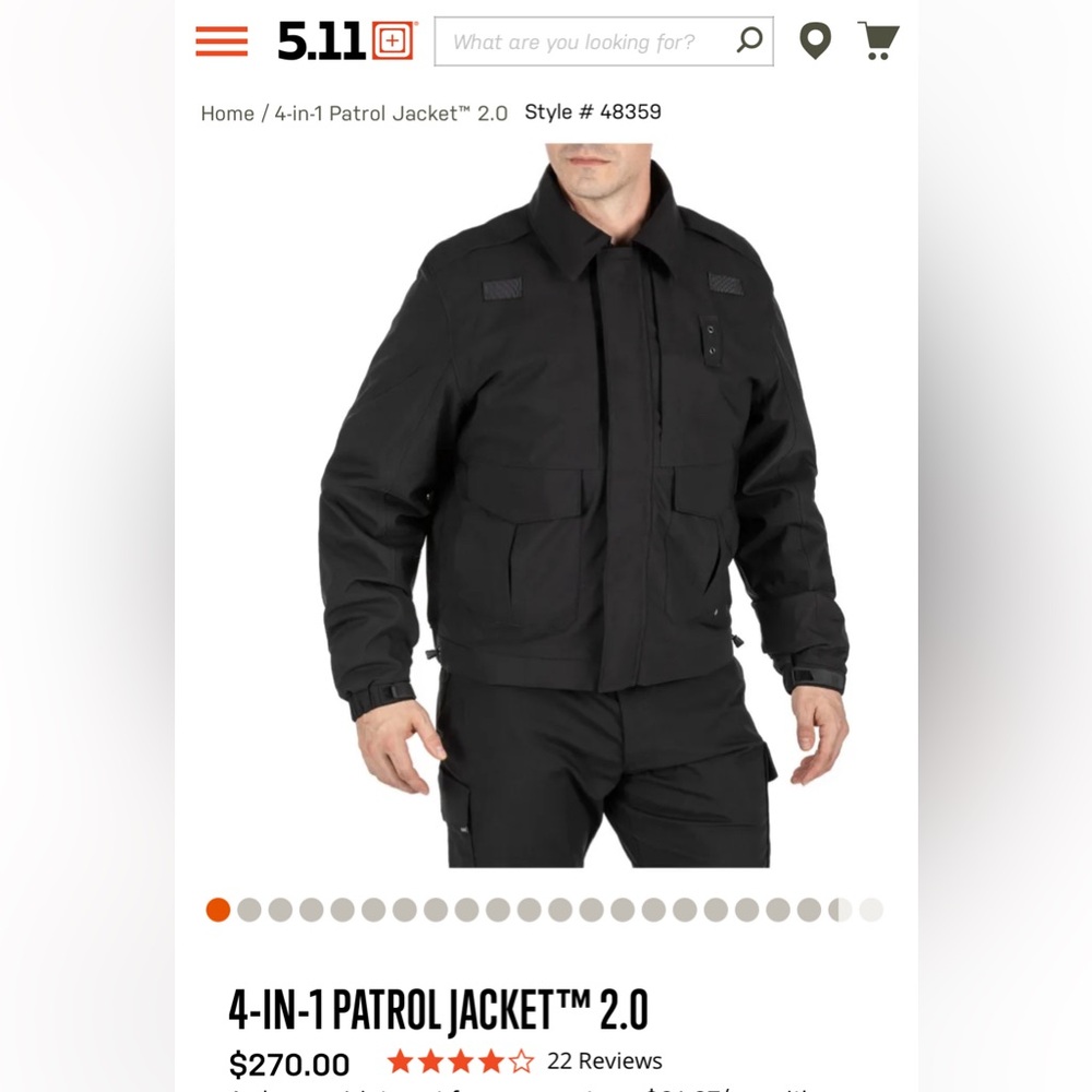5.11 Tactical Patrol Jacket 2.0